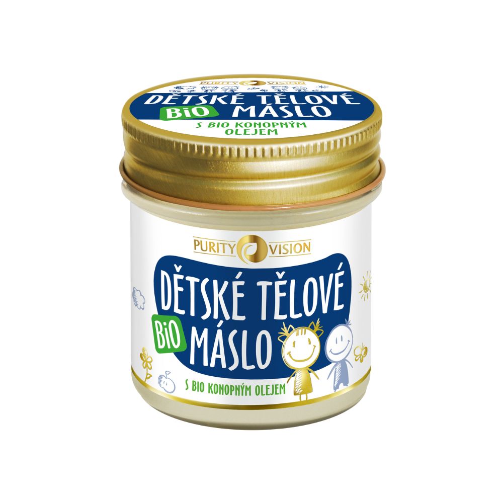 Βιολογικό βούτυρο σώματος για μωρά 120 ml