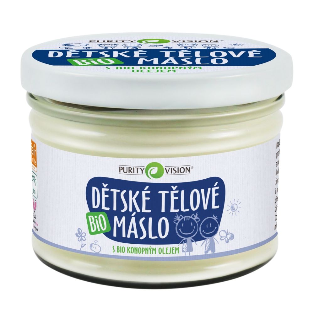 Βιολογικό βούτυρο σώματος για μωρά 350 ml