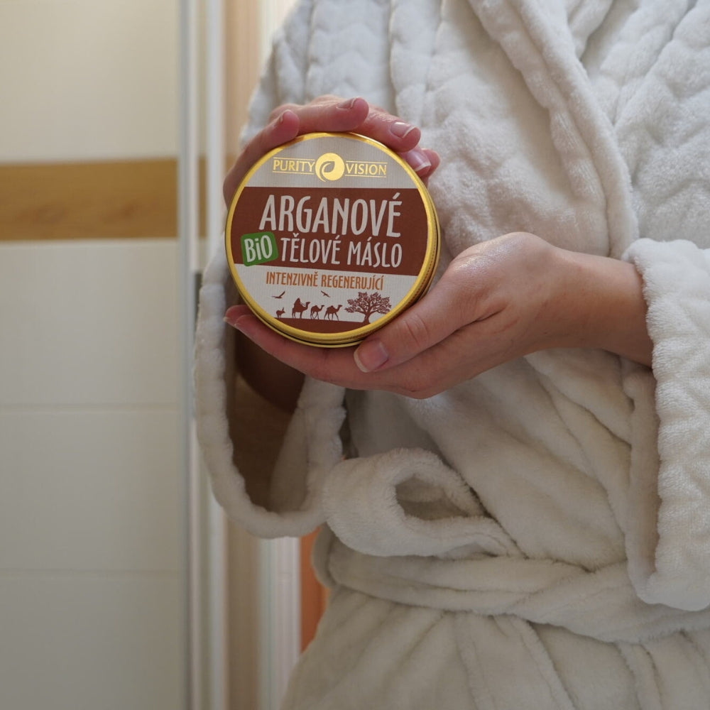 Βιολογικό βούτυρο σώματος με αργκάν 150 ml