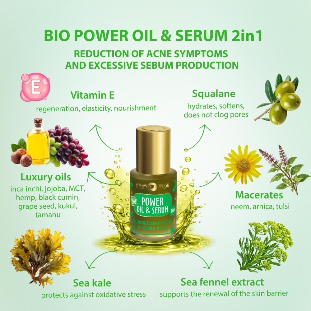 Bio Power Λάδι & Ορός 2σε1 30 ml