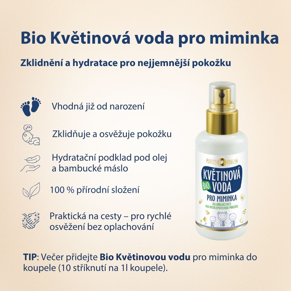 Βιολογικό Ανθονερό για Μωρά 200 ml
