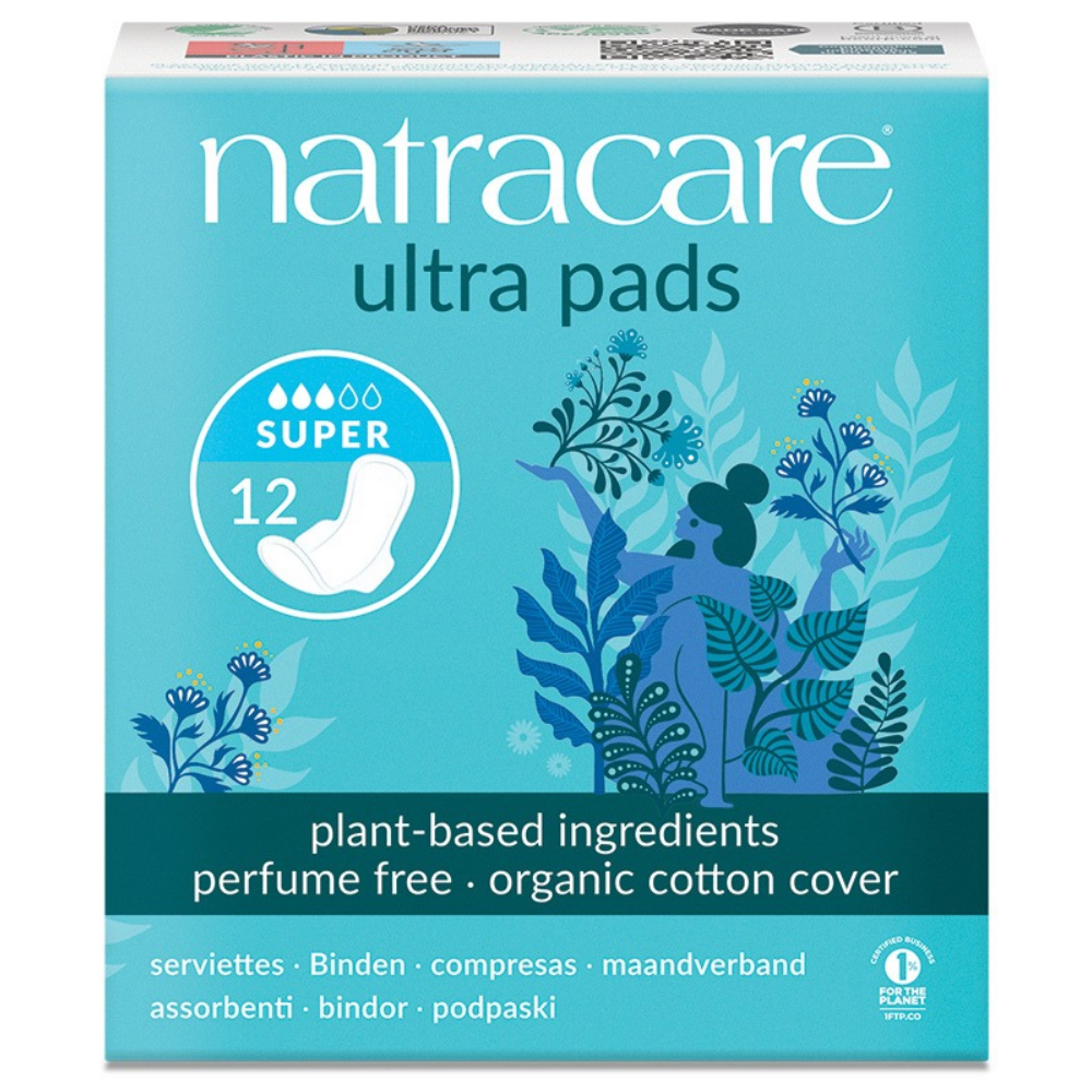 Natracare Ultra Super σερβιέτες με φτερά