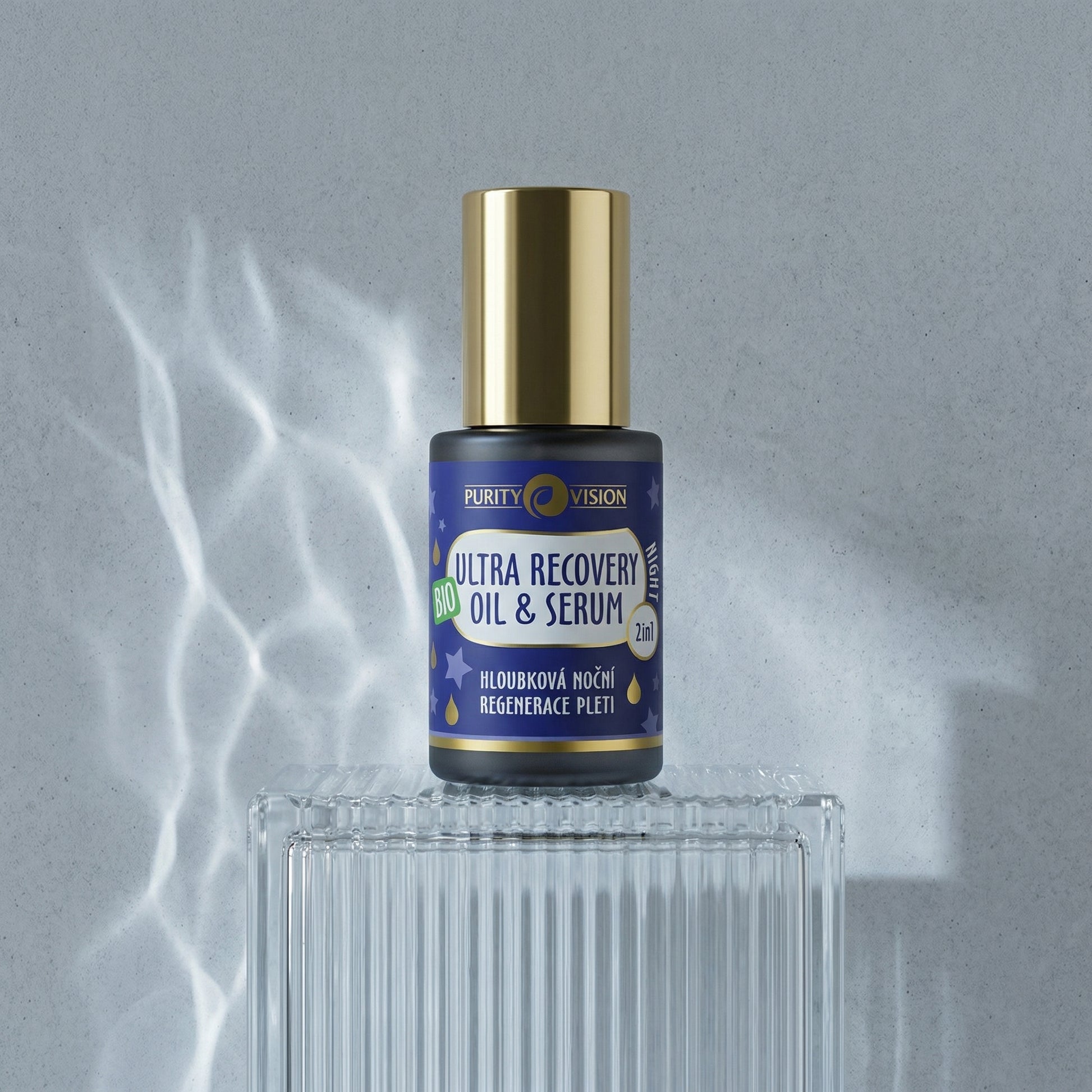 Βιολογικό Ultra Recovery Νυκτός Λάδι & Ορός 2σε1 30 ml
