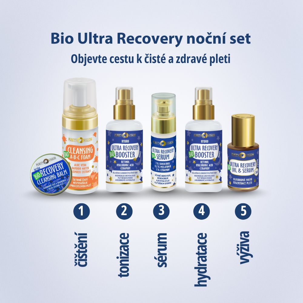Βιολογικό Σετ Νυχτερινού Τελετουργικού Ultra Recovery