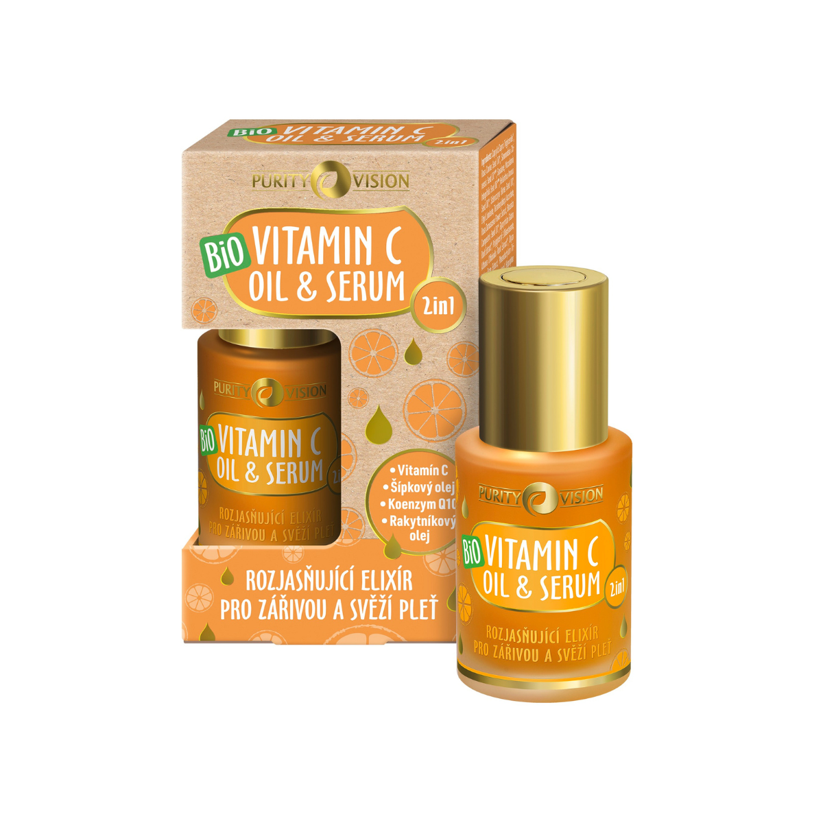 Bio Βιταμίνη C Λάδι & Ορός 2σε1 30 ml